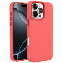 For iPhone 16 PRO MAX Case Premium Soft Rubber Silicone Cover + Tempered Glass