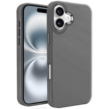 For iPhone 16 6.1inch Case Premium Soft Rubber Silicone Cover + Tempered Glass