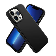 For iPhone 15 PLUS Case Premium Soft Rubberized Silicone Cover +2 Tempered Glass