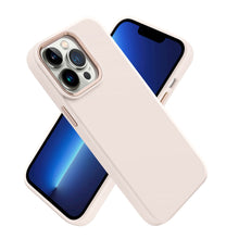 For iPhone 11 6.1 in. Case Premium Soft Rubber Silicone Cover + Tempered Glass