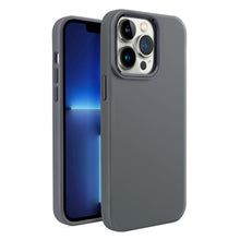 For iPhone 11 6.1 in. Case Premium Soft Rubber Silicone Cover + Tempered Glass