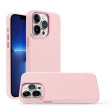 For iPhone 11 6.1 in. Case Premium Soft Rubber Silicone Cover + Tempered Glass