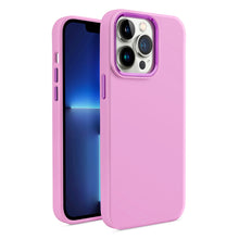 For iPhone 12/12 Pro Case Soft Rubberized Silicone Metal Buttons +Tempered Glass