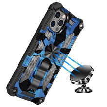For iPhone 14 Case Printed Design Magnetic Kickstand Shockproof Phone Cover
