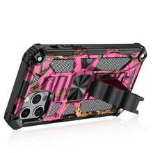For iPhone 13 PRO Case Printed Design Magnetic Kickstand Shockproof Cover