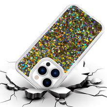 For iPhone 13 PRO Case Bling Glitter Epoxy Hybrid Fashion Phone Cover