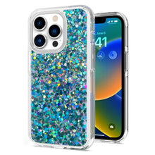 For iPhone 13 PRO Case Bling Glitter Epoxy Hybrid Fashion Phone Cover