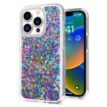 For iPhone 13 PRO Case Bling Glitter Epoxy Hybrid Fashion Phone Cover