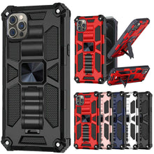 For iPhone 13 (6.1") Case Machine Magnetic Shockproof Kickstand Phone Cover