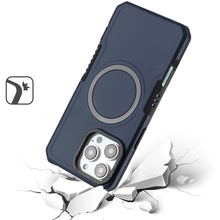 For iPhone 16 PRO MAX Case Magnetic Circle Ring Rugged Side Grip +Tempered Glass