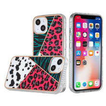 For iPhone 13 PRO Case Geometric IMD No Fade Design Shockproof Phone Cover