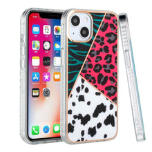 For iPhone 13 PRO Case Geometric IMD No Fade Design Shockproof Phone Cover