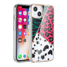 For iPhone 13 PRO Case Geometric IMD No Fade Design Shockproof Phone Cover