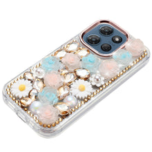 For Moto G 2025/2026/G Play 2026 Case 3D Bling Jewel Phone Cover +Tempered Glass