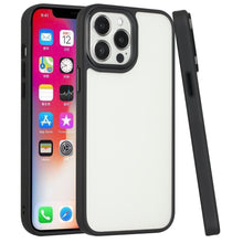 For Apple iPhone 11 Slim Frosted Back with Color Bumper Phone Case Cover