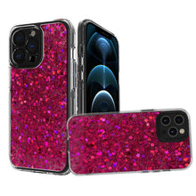 For iPhone 13 PRO Case Full Glitter Fuzed Epoxy Sparkling Phone Cover