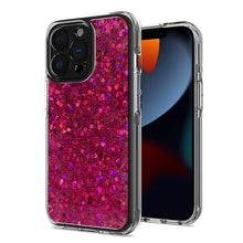 For iPhone 13 PRO Case Full Glitter Fuzed Epoxy Sparkling Phone Cover