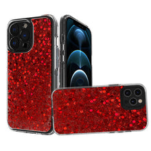 For iPhone 13 PRO Case Full Glitter Fuzed Epoxy Sparkling Phone Cover