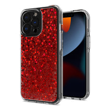 For iPhone 13 PRO Case Full Glitter Fuzed Epoxy Sparkling Phone Cover