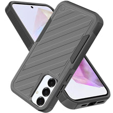 For Samsung A36 Case Dual Layer Shockproof Lined Phone Cover + Tempered Glass