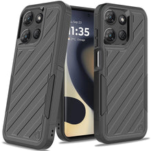 For Motorola Edge 2025 Case Dual Layer Shockproof Lined Rugged Phone Cover