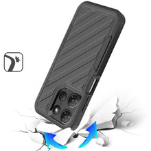 For Motorola Edge 2025 Case Dual Layer Shockproof Lined Rugged Phone Cover