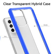 For Samsung A53 5G Clear Transparent Back Bumper Hybrid Phone Case Cover