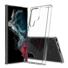 For Samsung S23 Case Clear Plastic Transparent Hybrid Bumper Phone Cover