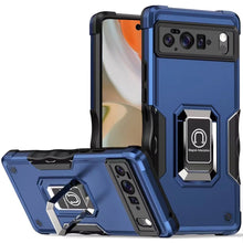 For Google Pixel 10 Pro XL Case Grip Design Magnetic Ring Stand + Tempered Glass