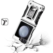 For Samsung Galaxy Z Flip 6 Case Grip Design Magnetic Ringstand Protective Cover