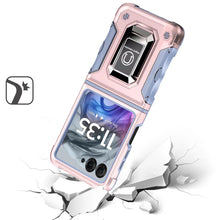 For Motorola Razr 2024(NonPlus) Case Grip Design Magnetic RingStand Phone Cover