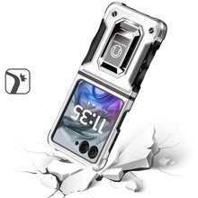 For Motorola Razr 2024(NonPlus) Case Grip Design Magnetic RingStand Phone Cover