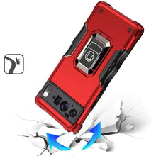 For Google Pixel 10/10 Pro Case Grip Design Ring Stand Cover + Tempered Glass