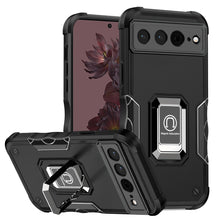 For Google Pixel 7 PRO (Triple Camera) Case Grip Design Magnetic RingStand Cover