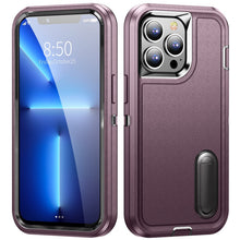 For Apple iPhone 11 Heavy-Duty 3in1 Tough Phone Case Cover with Built-in Stand