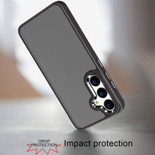 For Samsung A36 Case Soft Acrylic Hybrid with Metal Buttons + Tempered Glass
