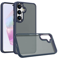 For Samsung A36 Case Soft Acrylic Hybrid with Metal Buttons + Tempered Glass