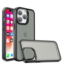 For iPhone 15 Case Rubber Thick Acrylic Cover w/ Metal Button + 2 Tempered Glass