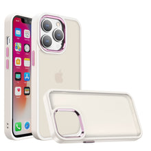 For iPhone 15 Case Rubber Thick Acrylic Cover w/ Metal Button + 2 Tempered Glass