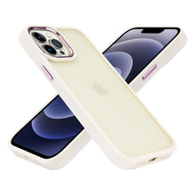 For iPhone 15 Case Rubber Thick Acrylic Cover w/ Metal Button + 2 Tempered Glass