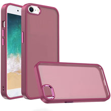 For iPhone 16e Case Rubberized Thick Acrylic Metal Buttons + Tempered Glass