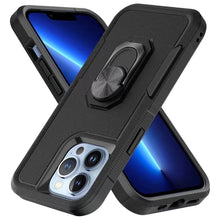 For iPhone 14 PRO MAX Case Dual Layer Protective Shockproof Ring Stand Hybrid