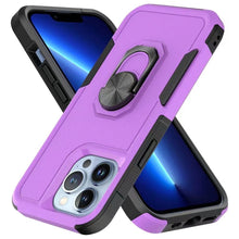 For iPhone 14 PRO Case Dual Layer Full Protection Shockproof Ring Stand Hybrid