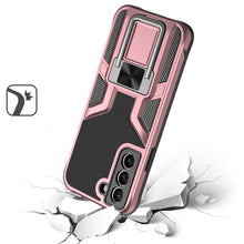 For Samsung Galaxy S22 Plus Premium Magnetic Ring Kickstand Multiview Case
