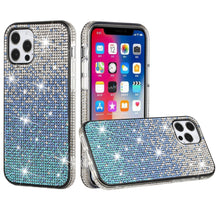 For iPhone 15 Pro Max Case Party Full Bling Diamond Cover + 2 Screen Protectors