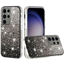 For Samsung Galaxy S24 Case Party Bling Diamond Bumper Fashion Hybrid Cover