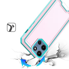 For Moto G 2025 Case Rugged Strong Fused Hybrid Phone Cover + Tempered Glass