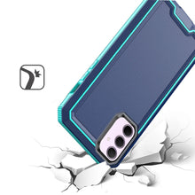 For Samsung A16 5G Case Rugged Strong Fused Hybrid Phone Cover + Tempered Glass