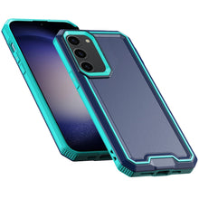 For Samsung S23 FE 5G Case Rugged Strong Fused Hybrid Cover + Tempered Glass