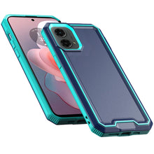 For Moto G Power 5G 2024 Case Rugged Strong Fused Shockproof + Tempered Glass